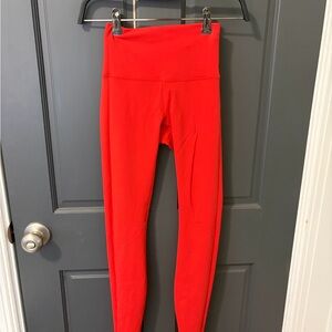 Lululemon red leggings